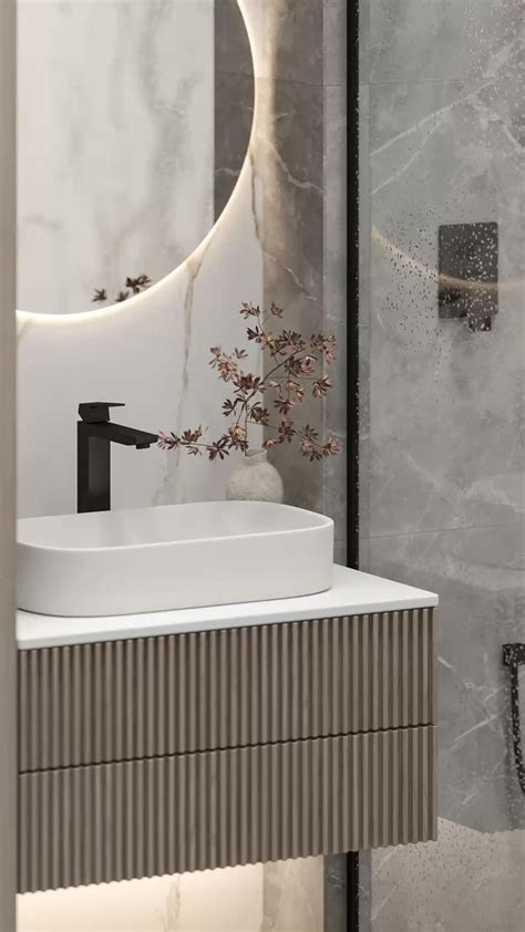 Душевая | Санузел | ЖК СКОЛКОВСКИЙ | Интерьер ванной комнаты, Дизайн ...