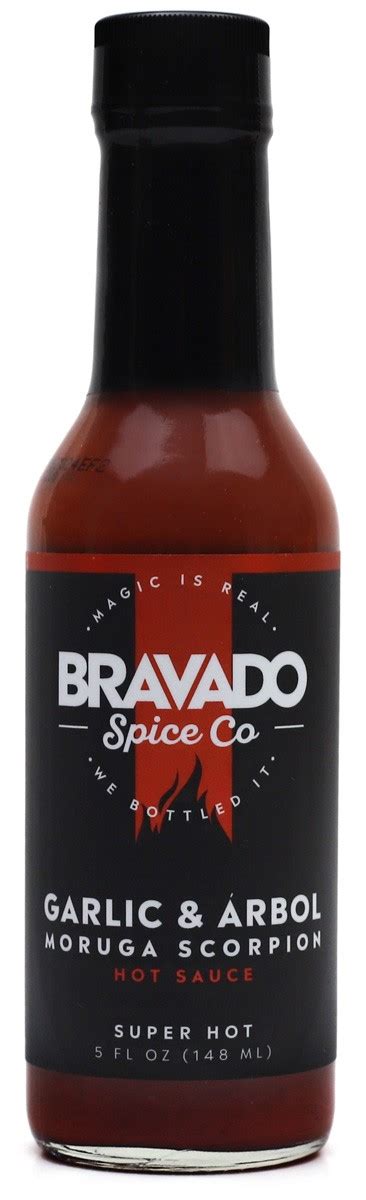 Bravado Spice Garlic Arbol Moruga Scorpion Hot Sauce Foodsmarket