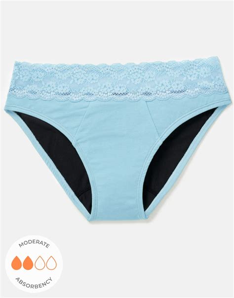 Alice Bikini Light Blue Period Panties Adore Me