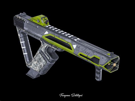 3d Model Laser Beam Rifle Vr Ar Low Poly Cgtrader