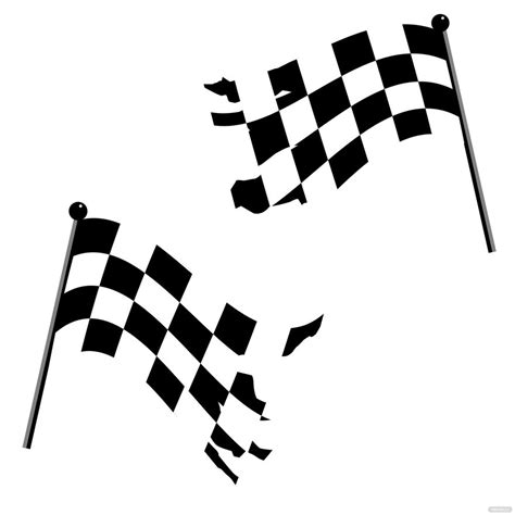 Checkered Flag Clipart Border