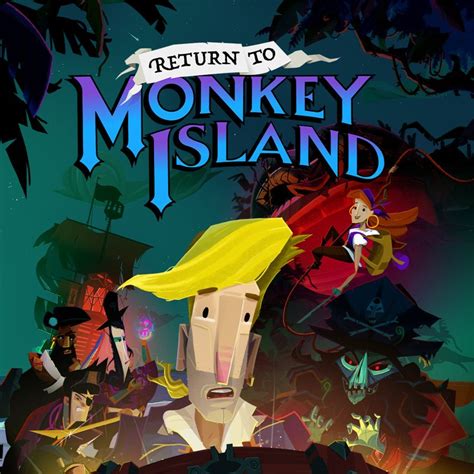 Return To Monkey Island 2022 Nintendo Switch Box Cover Art MobyGames