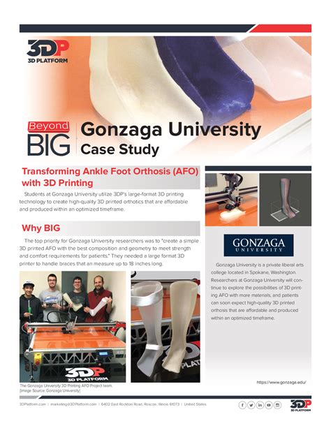 Transforming Ankle Foot Orthosis (AFO) with 3D Printing