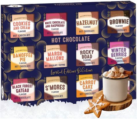 Hot Chocolate Selection Gift Set X New Assorted Box Flavours In Cookies N Creme Rocky Road