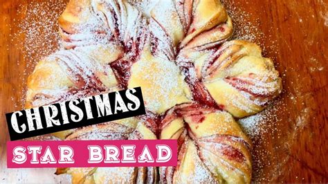 Easy Christmas Star Twisted Bread Recipe Simple Christmas Bread