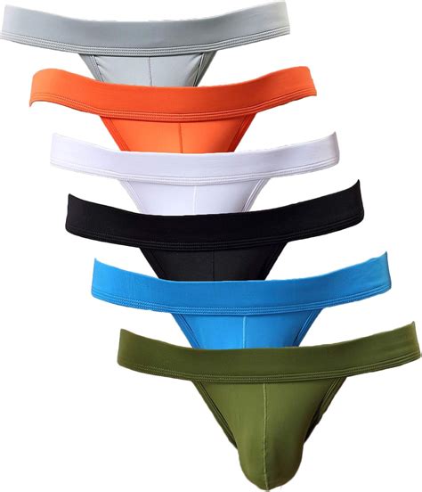 Yukaichen Men S Bulge Enhancing Bikini Underwear Sexy Seamless Briefs Low Rise At Amazon Mens