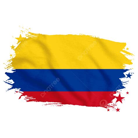pin cool bandera de colombia hand drawn cartoon colombian flag