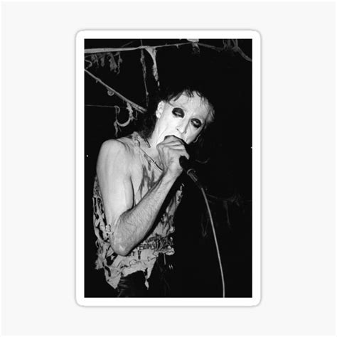 Alien Sex Fiend Gothic Sticker For Sale By Mick Mercer Redbubble