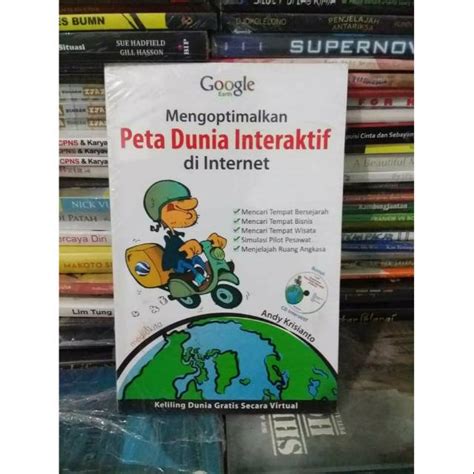 jual buku mengoptimalkan peta dunia interaktif  internet shopee