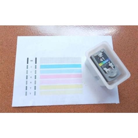 Jual Cartridge canon 41 color setting high hasil normal | Shopee Indonesia