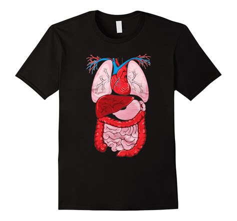 Inside My Human Body Internal Organ Diagram Anatomy T-shirt-T-Shirt ... 