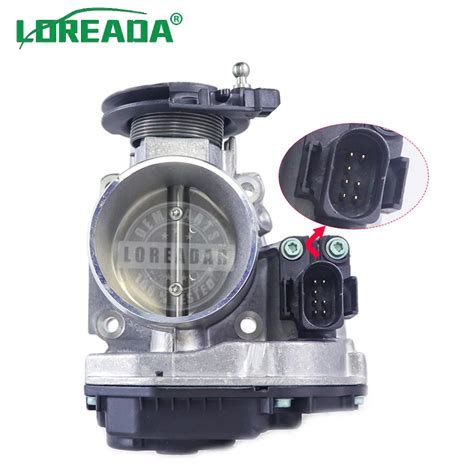 56mm 새로운 연료 분사 스로틀 바디 어셈블리, 058133063Q 058133063M 408237212008Z, 파사트 1 ...