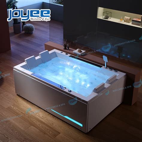 Joyee Large Size People Use Whirlpool Baths Big Size Massage Bathtub Indoor Bathroom Hot Tub