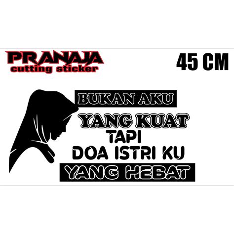 jual stiker viral stiker keren stiker motor stiker mobil kata kata