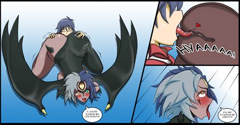 Rule 34 2girls Ahe Gao Ass Ass Grab Big Ass Blair Flannigan Blush Dark Blue Hair Dialogue Duel