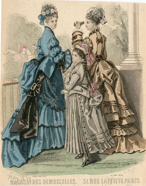 Magasin Des Demoiselles 1874 1870s Fashion Vintage Fashion Vintage