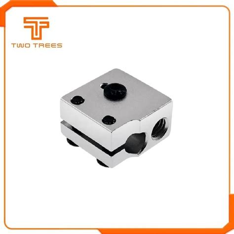 Volcano Hot End Eruption Heater Block Mm Filament V V Extruder J Head Aluminium Heater