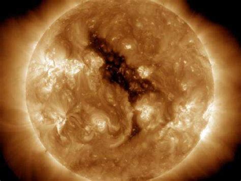 Image Coronal Hole On The Sun