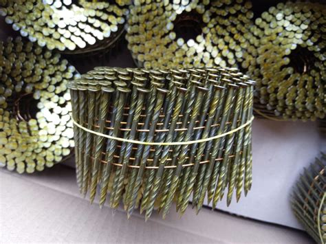 Wire Collated Coil Nail Mm X Mm For Wooden Pallet Coil Nail And