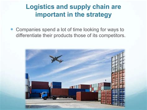 Importance of Logistics and Supply chain strategy .pptx