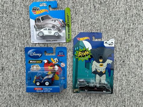 Hot Wheels Movie Lot Herbie Topolino Batman Lot Neu Und Originalverpackt In Chiasso F R Chf
