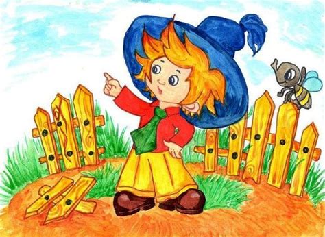 Картинки для детей с изображением героев детских книг