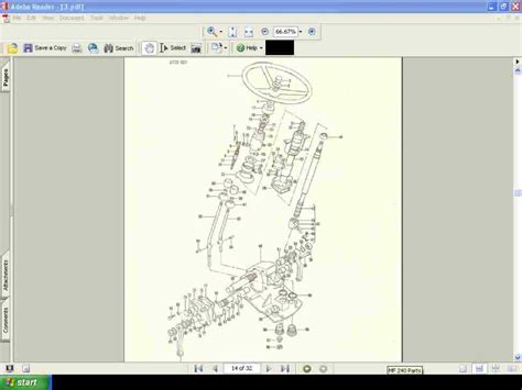 Massey Ferguson Mf 240 Tractor Parts Manual 135pgs For Mf240 Service