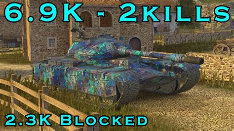 50TP Prototyp Mastery 6 9K DMG 2 Kills WoT Blitz YouTube