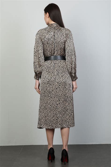 Samsara 01-5855 BEIGE Women Dress | Dosso Dossi