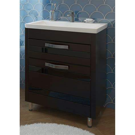 Тумба под раковину Eva Gold Fantasy 840х460х705 мм венге — купить в ...