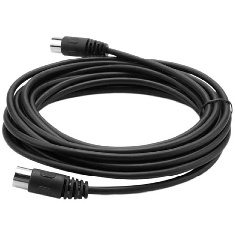 8 Pin Din Male To Male Speaker Audio Cable Adapter For Surveillance