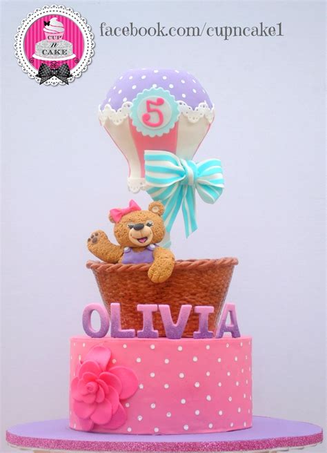 Hot Air Balloon Bear Cake Cakecentral