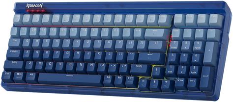 Redragon Garen K Wb Rgb Pro Mechanical Keyboard Custom Purple Switch Hot Swappable