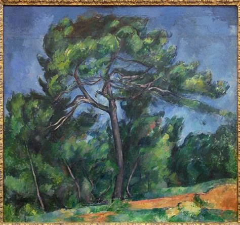 Entre Nature Et Peinture Arbres De Cézanne Société Cezanne