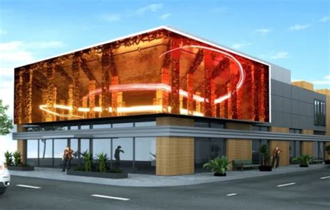 P P P P P Outdoor Giant Curve Degree Video Wall Naked Eye D Led Display Outdoor