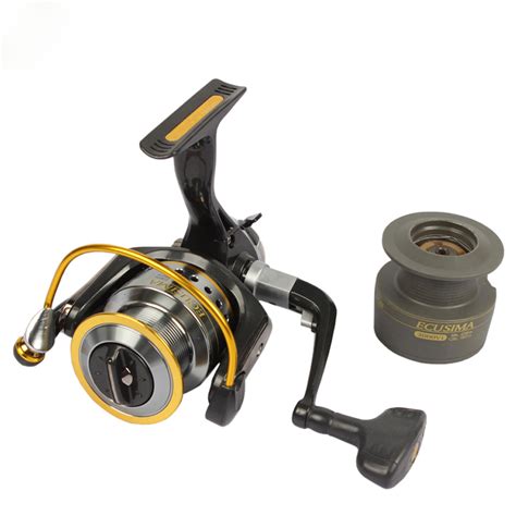 RYOBI ECUSIMA Fishing Spinning Reel 5.0:1 5.1:1 4+1BB Carretilha Pesca ...