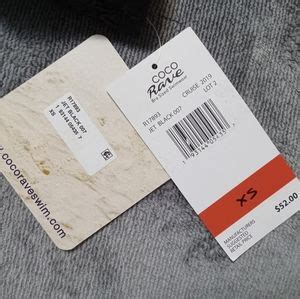 Coco Rave Swim Nwt Coco Rave Cruise Jet Black Piece Bikini Poshmark