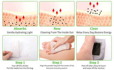 Detox Foot Patches 20 Pcs Detox Foot Pad Foot Detox Pads To Remove