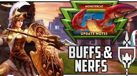 Persephone Rework And Athena Remodel In The Monstercat Smite Patch