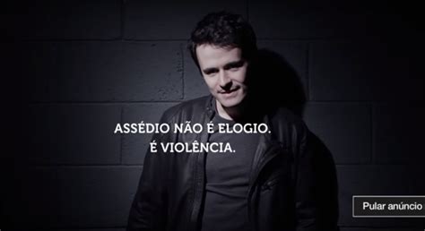 V Deo Campanha Contra Ass Dio Distribui Cantadas De Rua Aos Homens