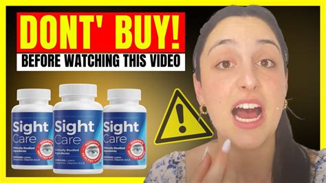 SIGHT CARE Reviews BE CAREFUL Sight Care Reviews SightCare