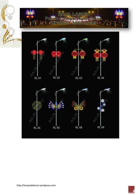 Lampu Hias Jalan Dekorasi Tiang Lampu Pju 2017 Pdf