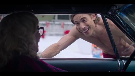 Alexis Superfan S Shirtless Male Celebs Dustin Milligan Shirtless In Hot Frosty