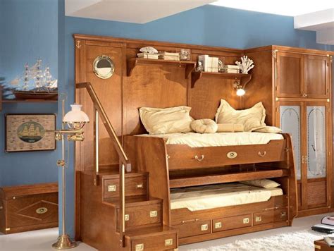 Выдвижные кровати для двоих детей