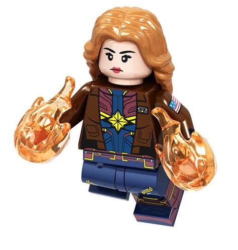 Lego Captain Marvel Minifigure (Free Shipping) – TV Shark