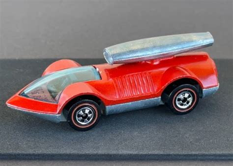 Vintage Hot Wheels Redline Red Enamel Rocket Bye Baby VERY Sharp No Res EBay