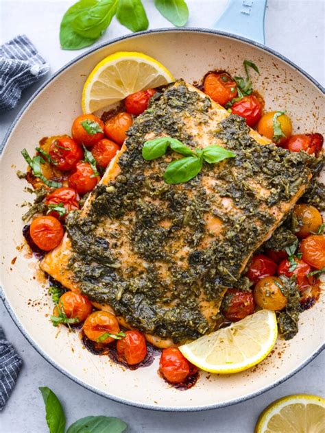 Pesto Salmon Recipe Ocean