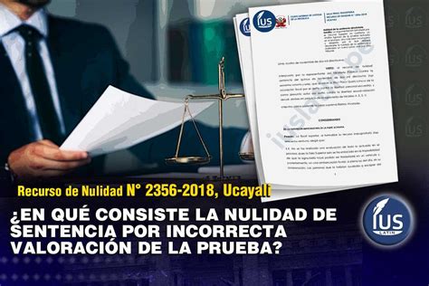 En Qu Consiste La Nulidad De Sentencia Por Incorrecta Valoraci N De