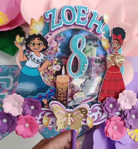 Cake Topper Adorno Para Torta Banderin Encanto En Venta En Vicente