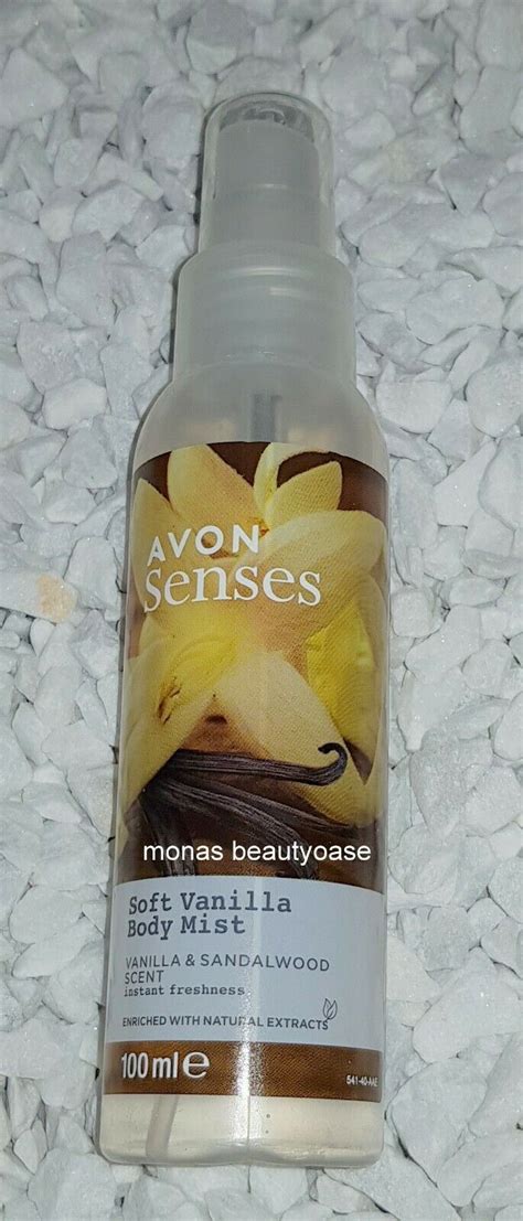 Avon Senses Soft Vanilla Pafümiert Körperspray Deo 100ml vanille